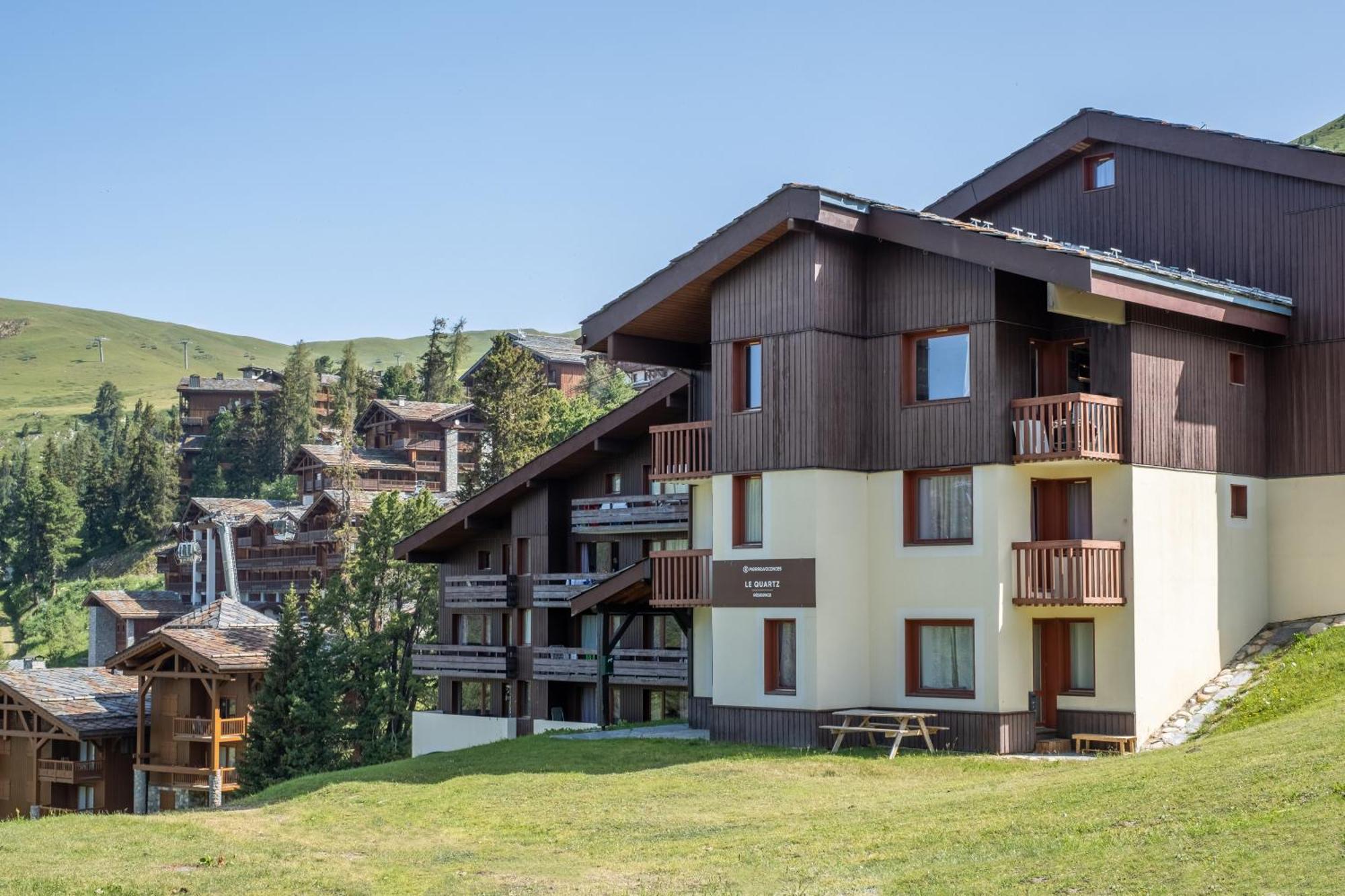 Residence Pierre & Vacances Le Quartz La Plagne Exteriör bild