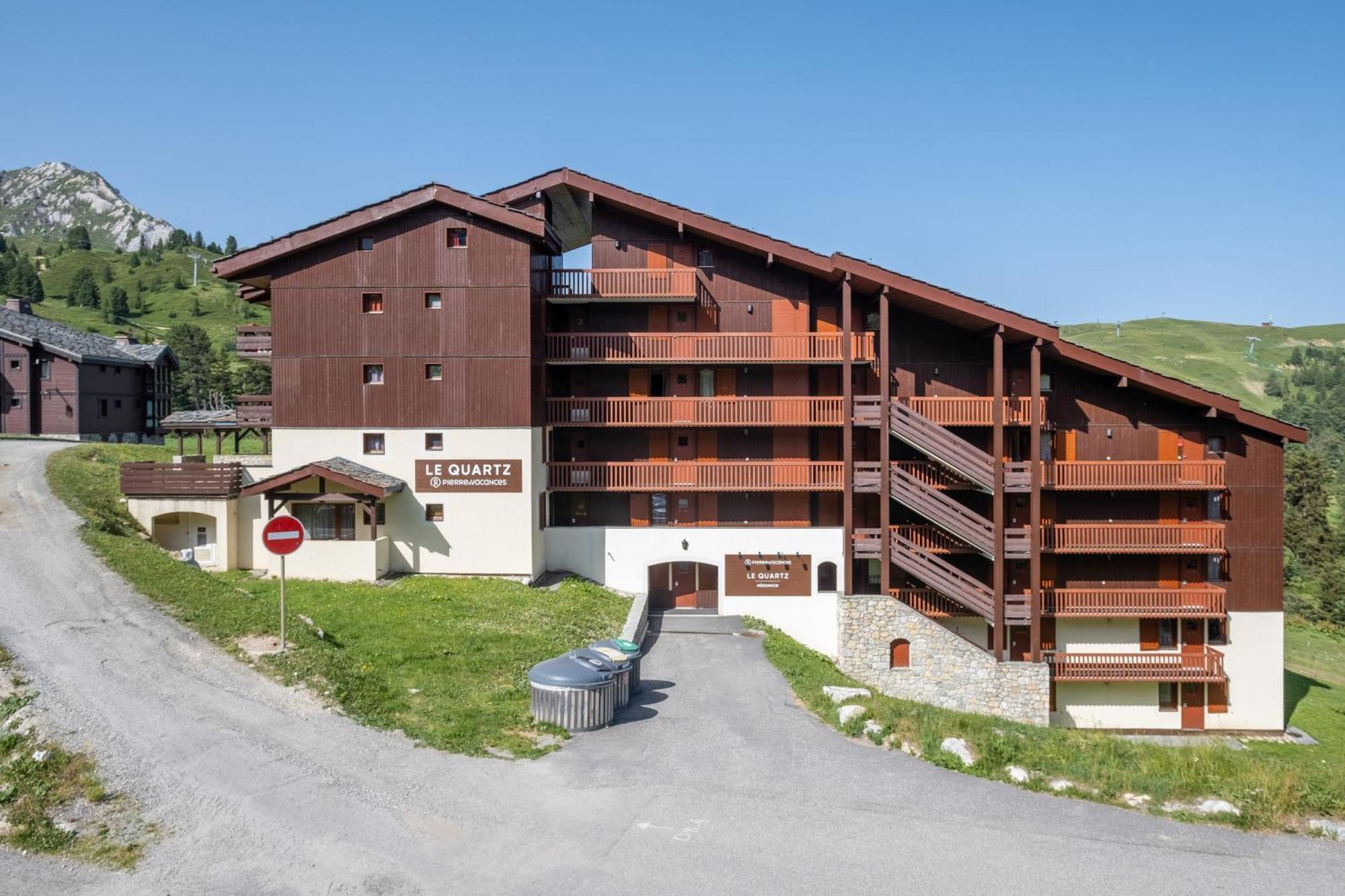 Residence Pierre & Vacances Le Quartz La Plagne Exteriör bild