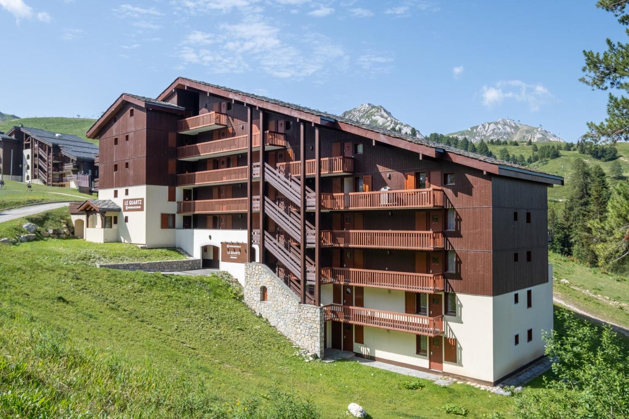 Residence Pierre & Vacances Le Quartz La Plagne Exteriör bild